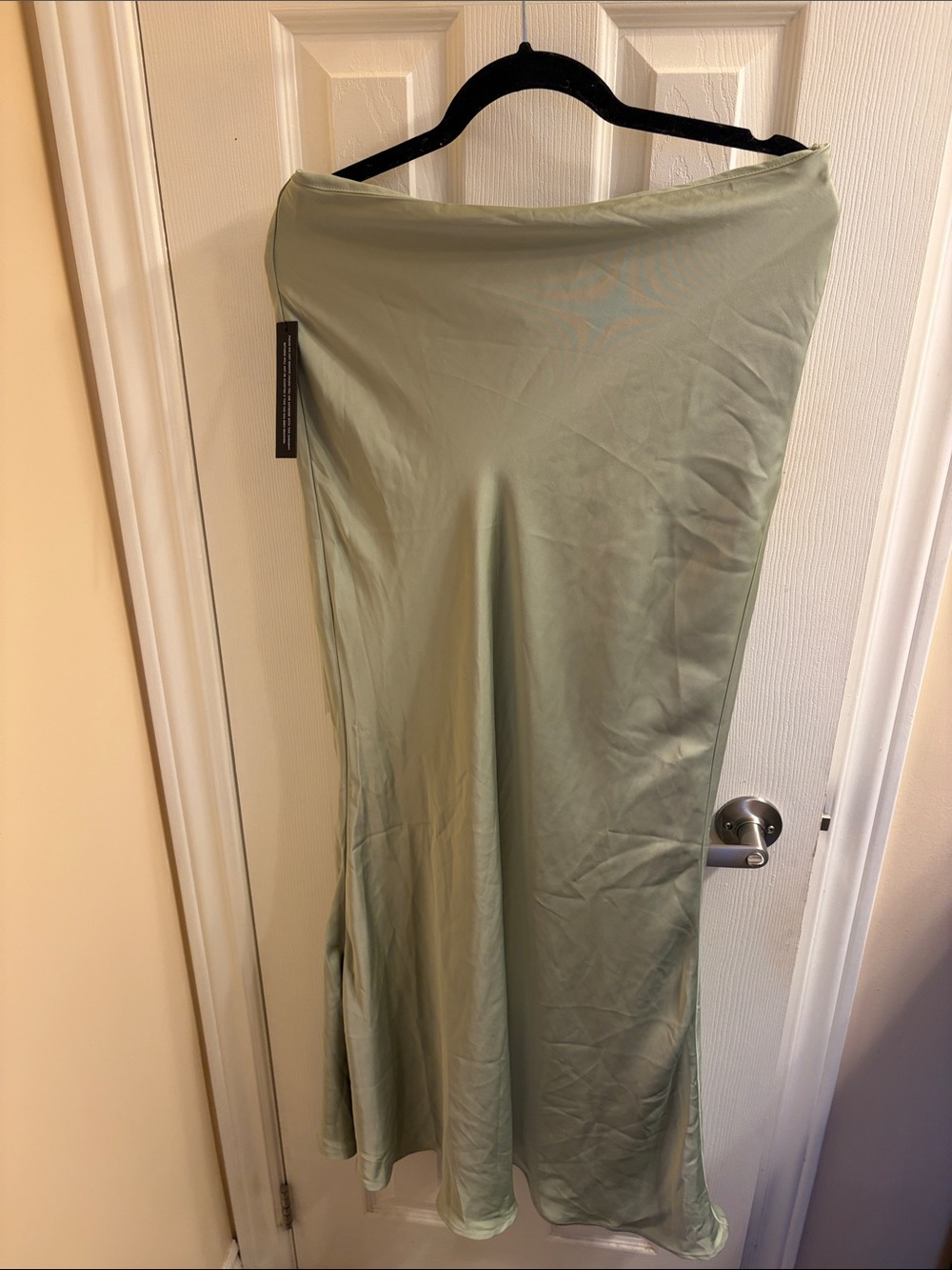 Whitefox Boutique Forever Starts Now Maxi Skirt in Sage - Picture 4 of 6